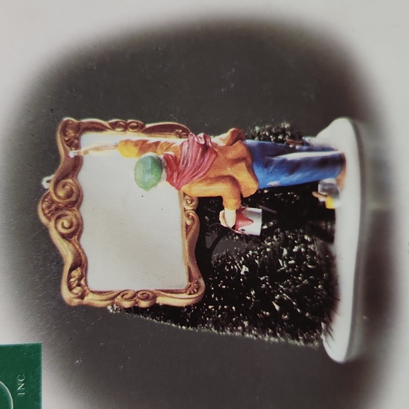 Vintage htf Heritage Village  Collection " painting our own Village sign" - Picture 2 of 4